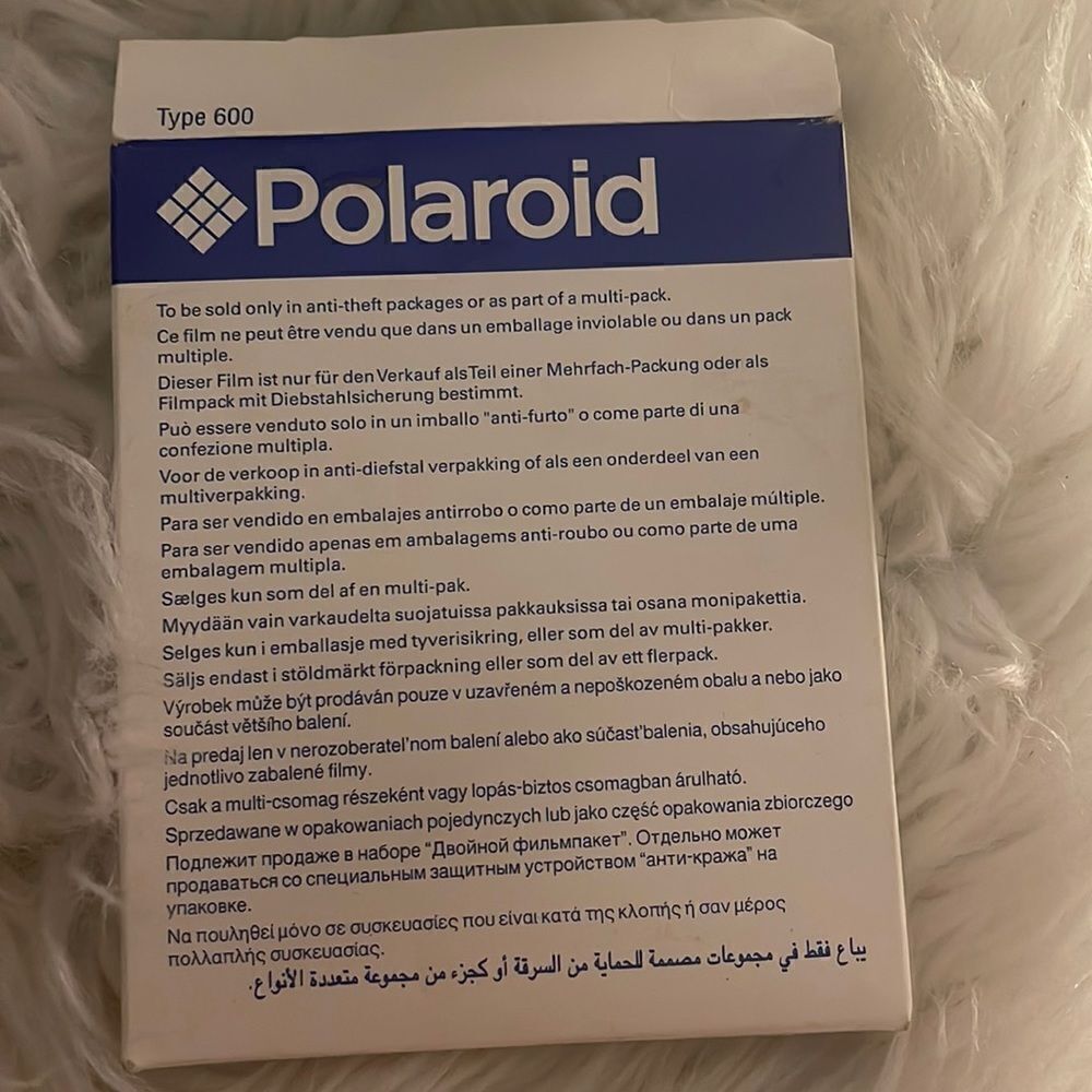 Polaroid film